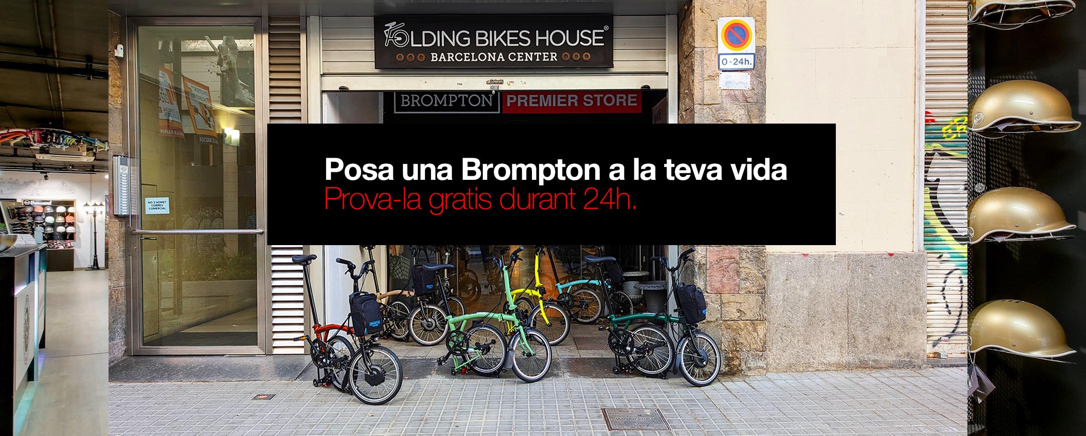 ≫ Brompton Barcelona Center Premier Store 🥇 Folding Bikes House