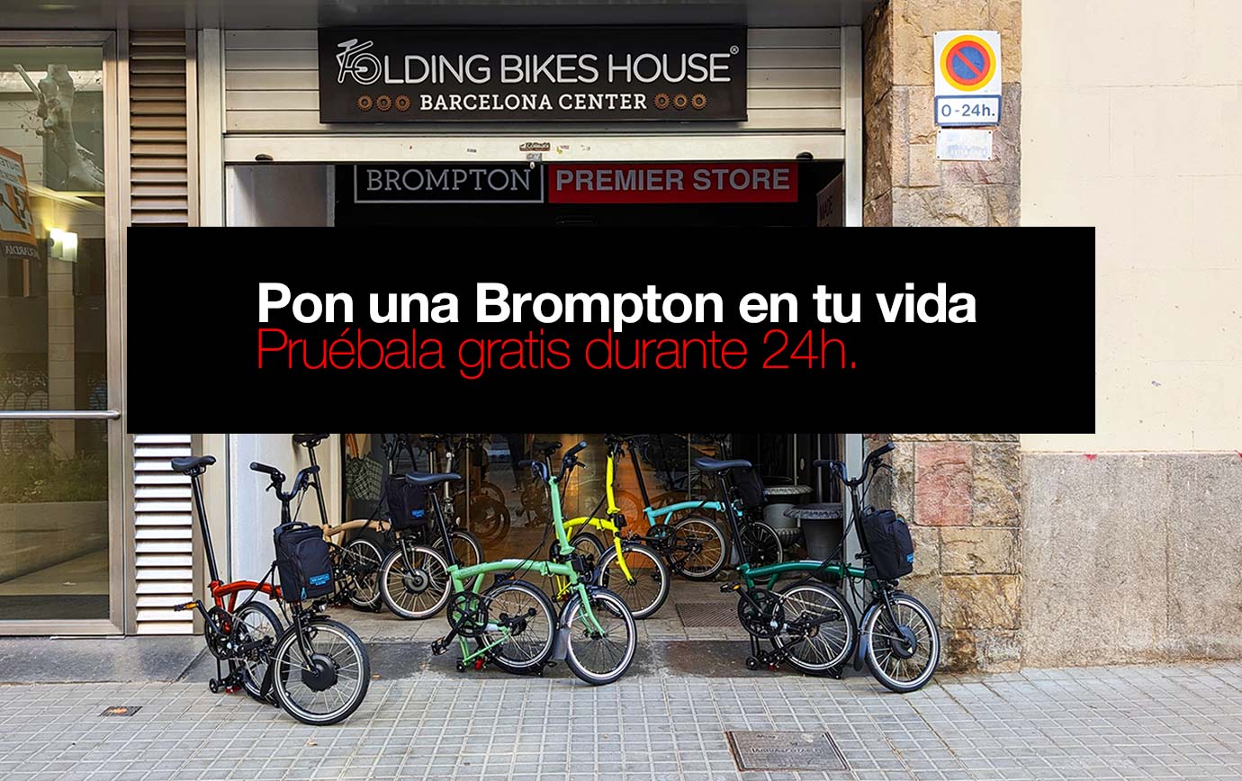 ≫ Brompton Barcelona Center Premier Store 🥇 Folding Bikes House