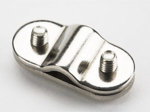 Guardabarros stay fixing set incl Interior + exterior plate
