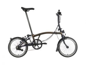 Brompton C-Line Explore S6L Black Lacquer