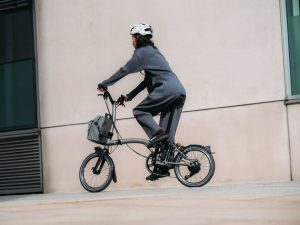 Brompton T-Line Electric S4l Titanio