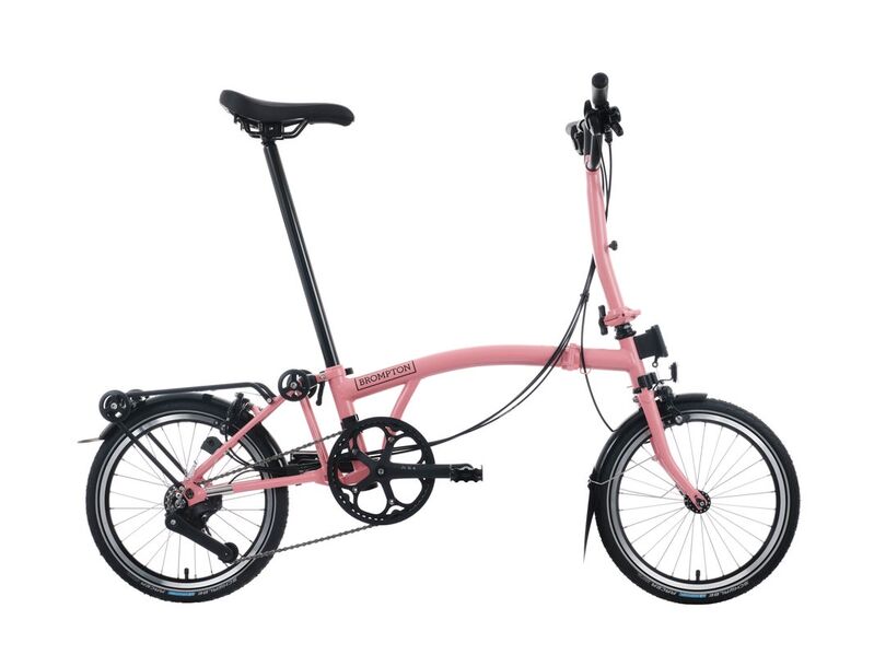 Brompton C-Line Explore M12l Flamingo Pink