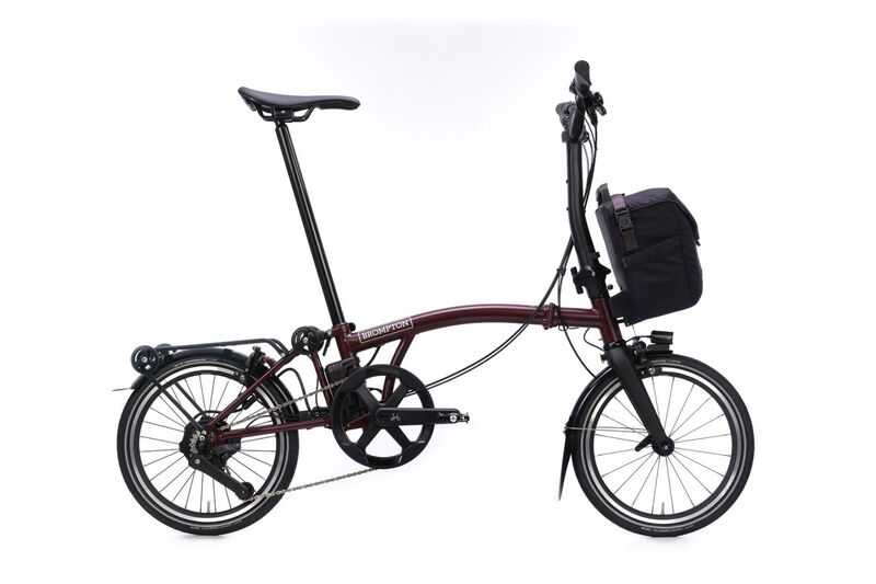 Brompton  P-Line Electric M4l Red Plump
