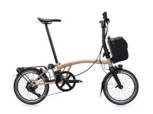 Brompton Electric P-Line M4l Dune Sand