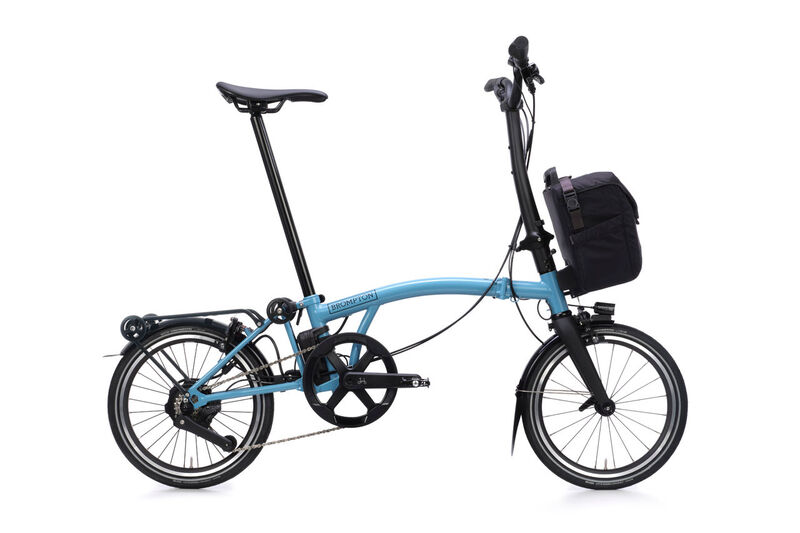 Brompton Electric P-Line H4L Cloud Metallic