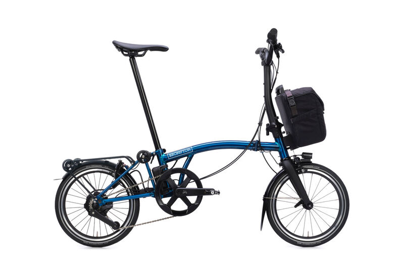 Brompton Electric P-Line M4L Pacific Lacquer