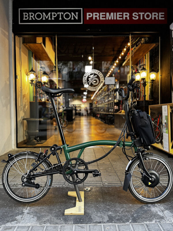 Brompton Electrica Ocasion C-Line M6L Racing Green