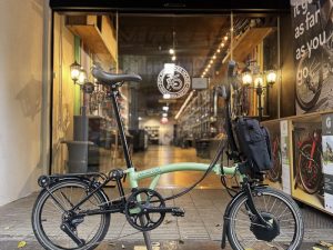 Brompton Electrica Ocasion C-Line M4R Sage Green