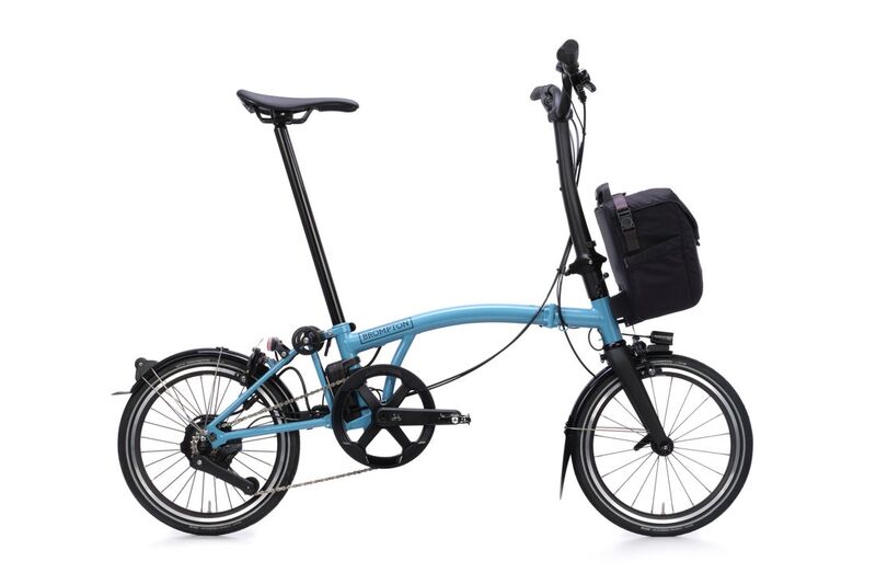 Brompton Electric P-Line H4L Cloud Metallic
